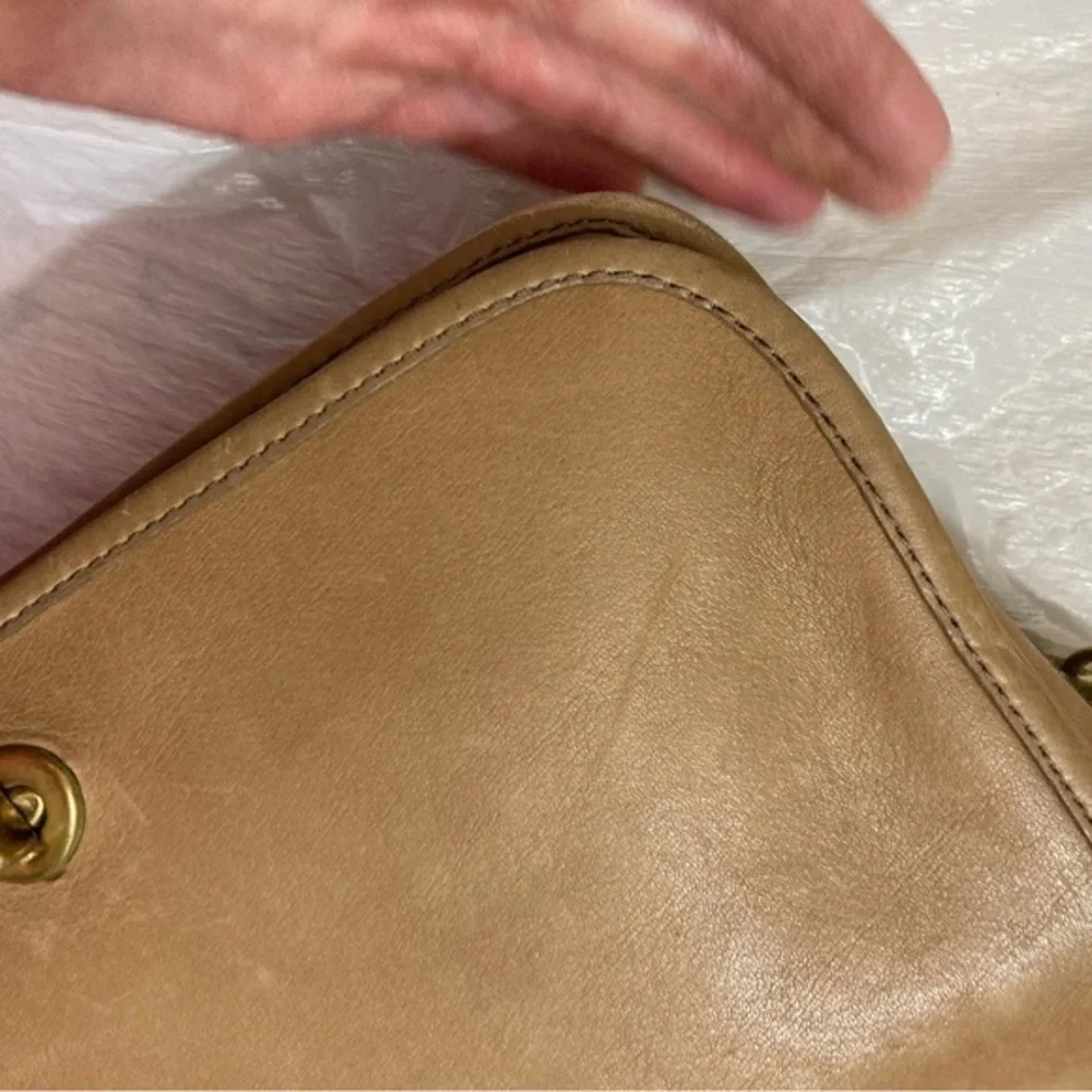 Coach vintage nyc New York City Bonnie cashin convertible clutch bag taupe - Picture 14 of 16